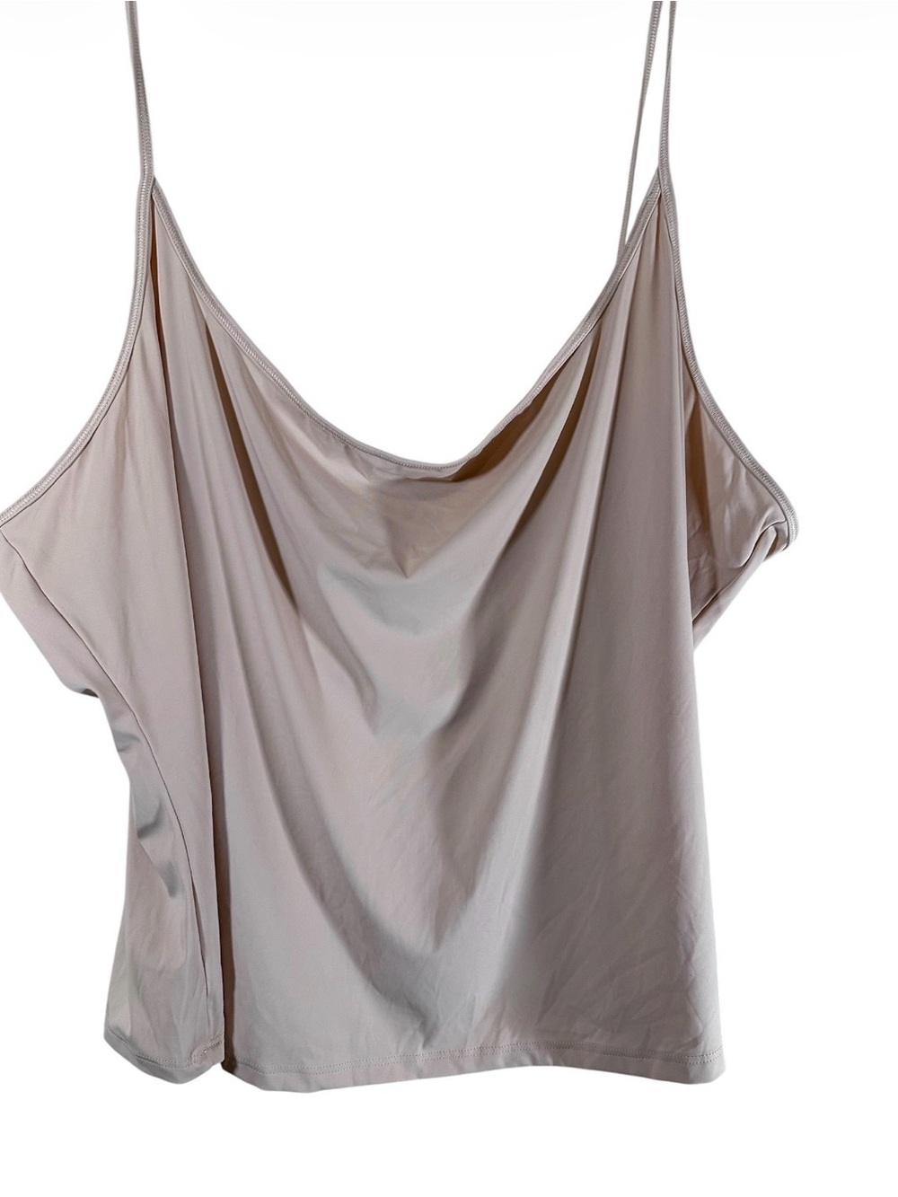 Parade silky nude tone cami tank top womens size 3XL